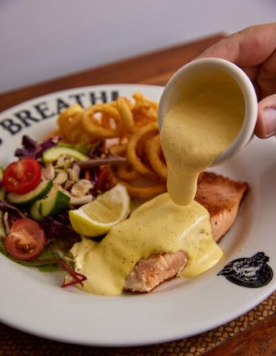 Hogs Breath Cafe Airlie Beach fish meals