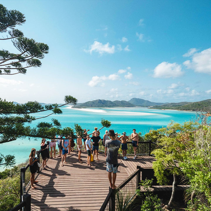 Hill Inlet Lookout Whitehaven Beach Whitsunday Island