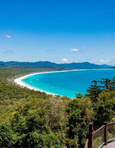 Whitsunday Island (3) Whitsunday Island lookout at Whitehaven Beach