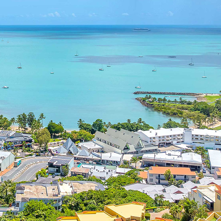 Airlie Beach From Whitsunday Reflections